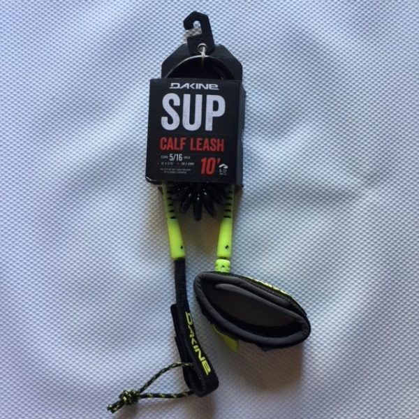 Dakine SUP Leash 10' - Calf Attach / Straight and Coiled
